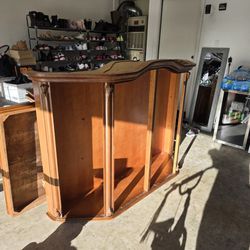 FREE Display Cabinet With Glass Shelf And Glass Doors