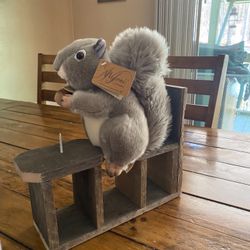 Handmade Squirrel Feeder 