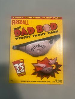 Fireball “Dad Bod” Whisky Fanny Pack Novelty Collectible