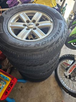 Ford F150 Tires and Rims (stock)