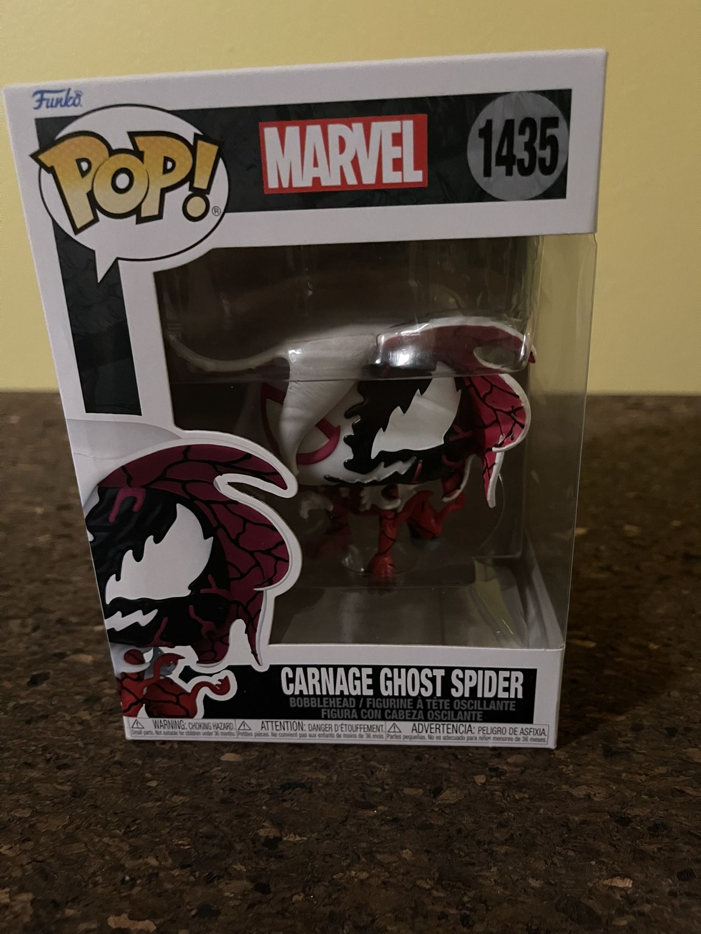 Carnage Ghost Spider Funko Pop