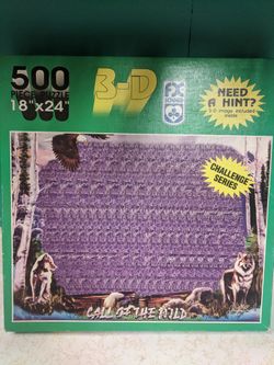 Vintage 90s Magic Eye Puzzle Complete 