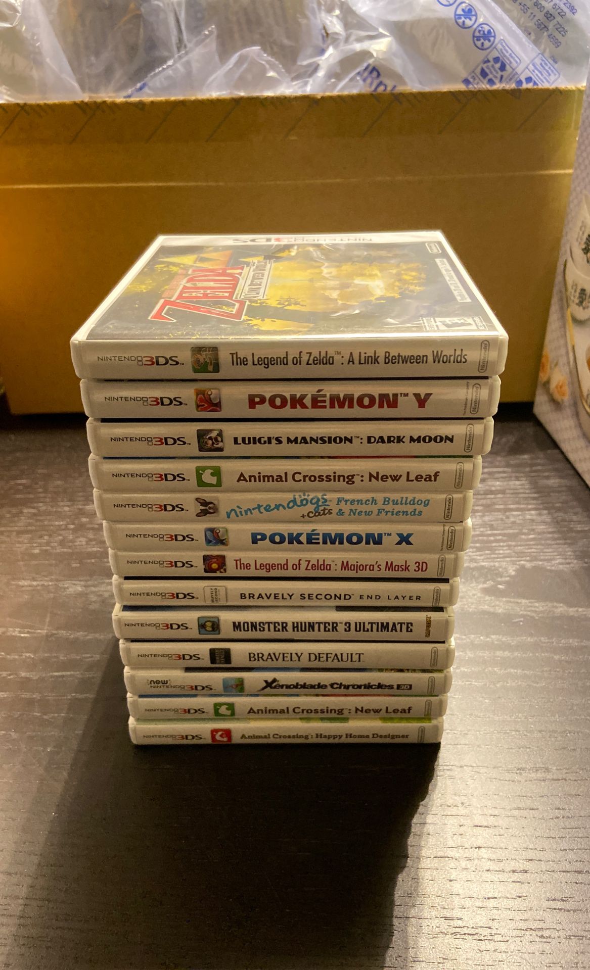 Various Nintendo 3DS games