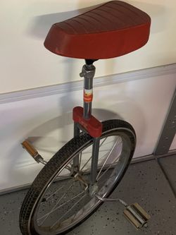 Vintage Unicycle By Hedstrom Exc Orig Cond