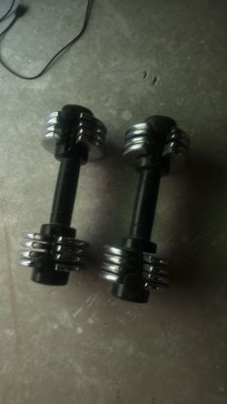 Dumbbells Reebok Speed PAC 25 adjustable