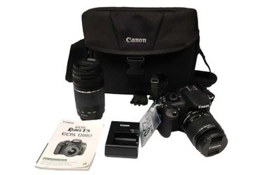 Canon Ds126491 Black Digital SLR Camera