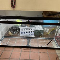 75 Gal Fish Tank With Everything 