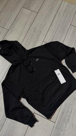 Alo Yoga Black Pullover Hoodie
