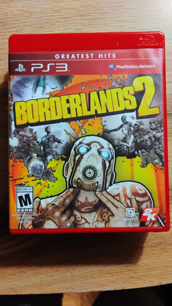 BORDERLANDS 2 PS3 Greatest Hits (Sony PlayStation 3) Video Game with Manual