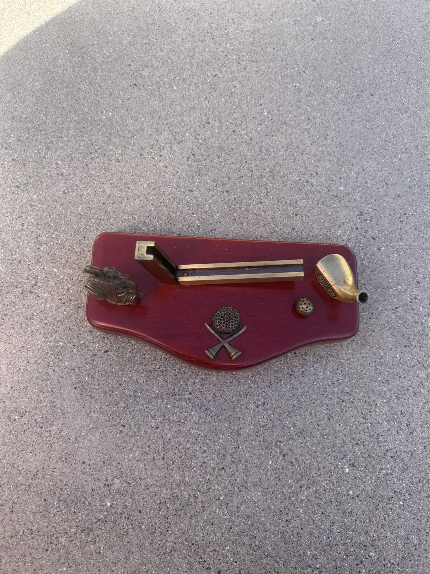 Golf Theme Business Card Holder