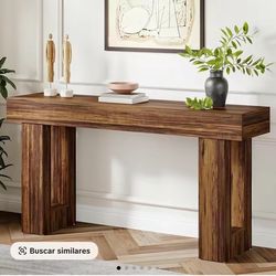 Console table 63in