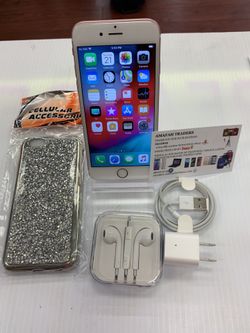iPhone 6s,/unlocked , 128gb free case and accessories