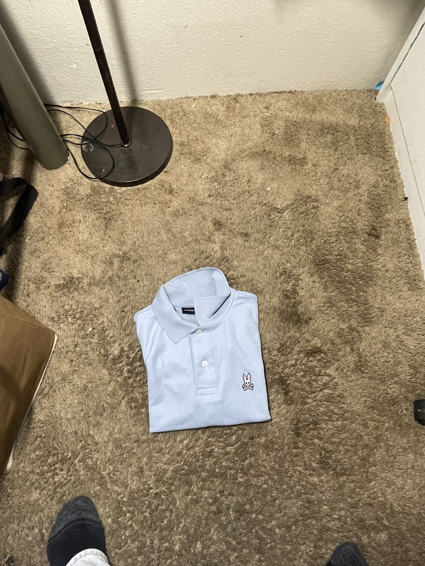 Psycho Bunny Shirt Light Blue Small 3x Brand New
