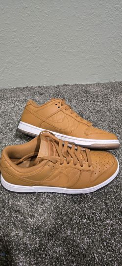 Nike Dunk Low Quilted Wheat DX3374-700 Women’s 8.5 Men’s 7 No Box