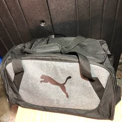 PUMA Form Factor Duffel Gym Bag 2.0- Gray/Black/ One Size/NWT!