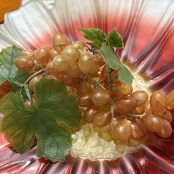 Decorative Hand-Blown Glass Fruit & Vegetable Figurines