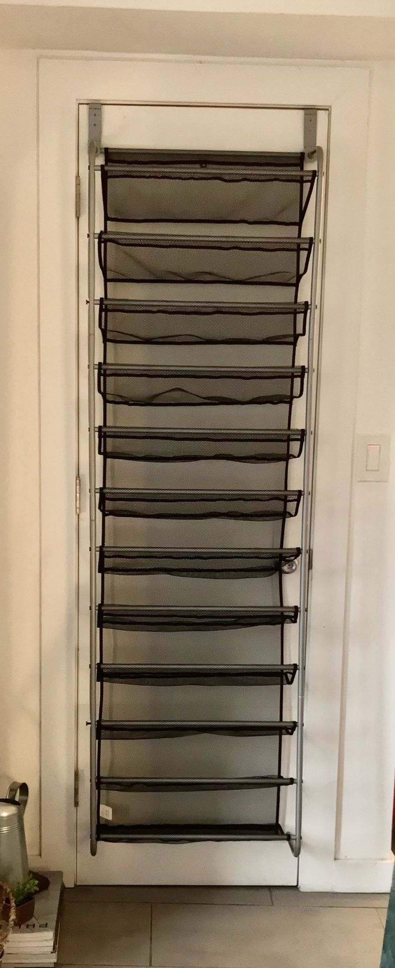 Over The Door Hanging Shoe Rack