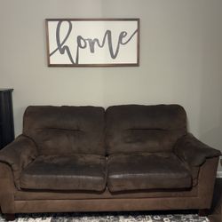 FREE- 2 Piece Brown Couch 