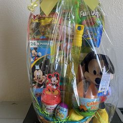 Mickey Mouse Easter basket