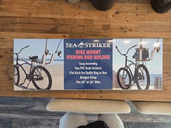 Fishing Rod holder/ rack for bike/E-bike