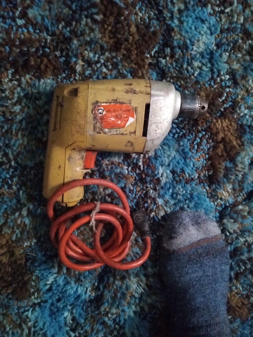 Vintage Black And Decker Drill