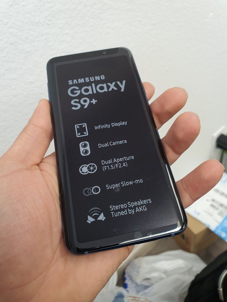 SAMSUNG S9PLUS...64GB UNLOCK FOR ANY