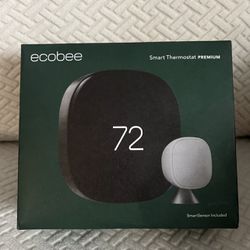 Ecobee Smart Thermostat With Sensor