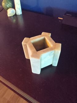 Solid Marble pencil cup