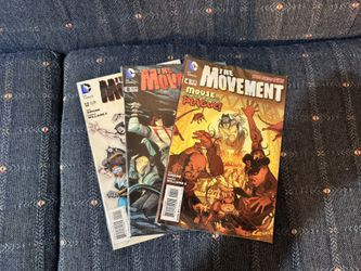 New 52 The Movement Complete Comic Set