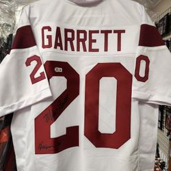 USC Trojan Mike Garrett Signed, Heisman-Inscribed, Beckett-Certified Jersey