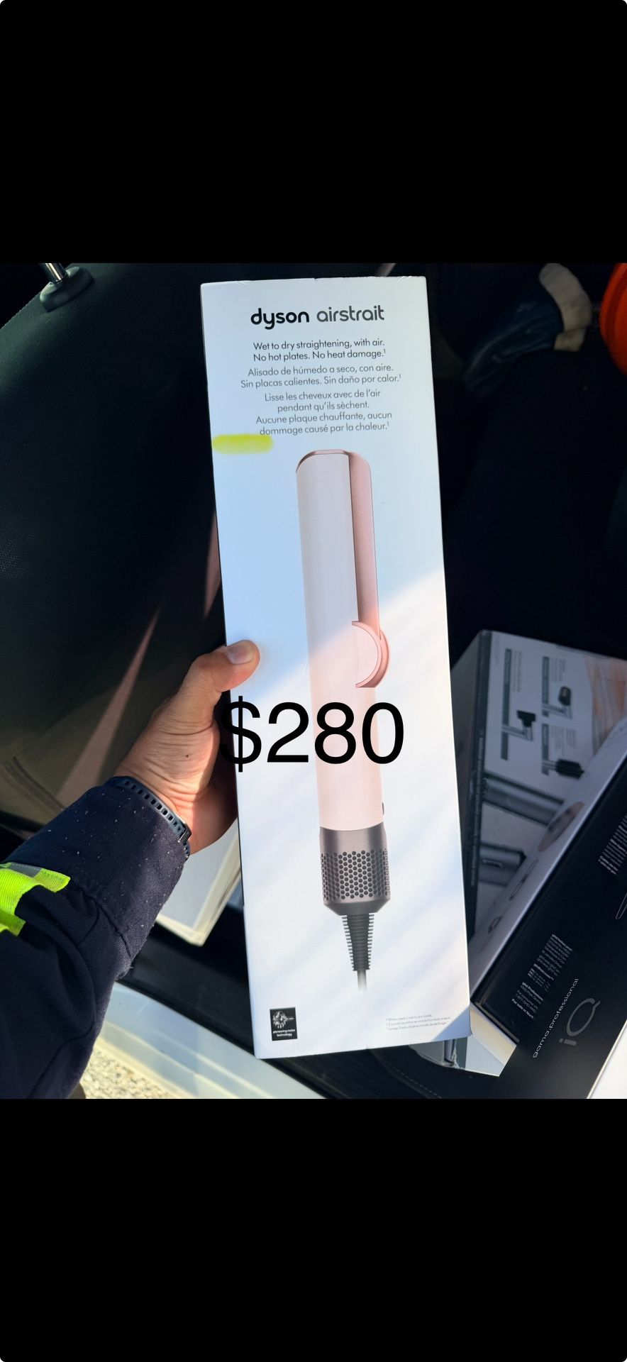 Dyson Airstrait dryer and straightener (Ceramic Pink/Rose Gold)