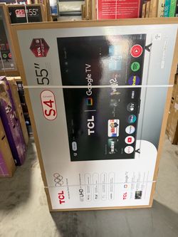 55”TCL 4K SMART TV