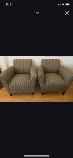 Pair of Accent/Club Chairs