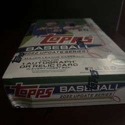 2022 Topps Update Series Baseball Hobby Box Factory Sealed -- Julio Rodriguez!