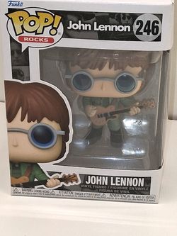 Funko Pop! John Lennon Rocks Military Jacket Beatles #246