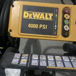 DeWalt 4000 PSI 