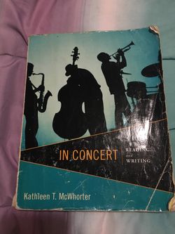 In concert - Reading & Writing textbook