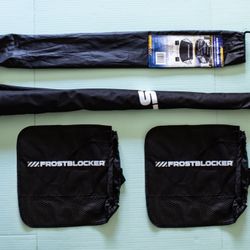 FrostBlocker windshield & mirror ice prevention gear - 4 pieces
