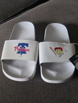 Phillies SpongeBob Slides Size 7/8 New