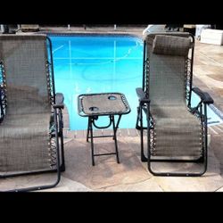 Zero Gravity Reclining Lounge Chair Outdoor Furniture Set Find Up Easy Storage Transport Camping Pool Deck Balcony 