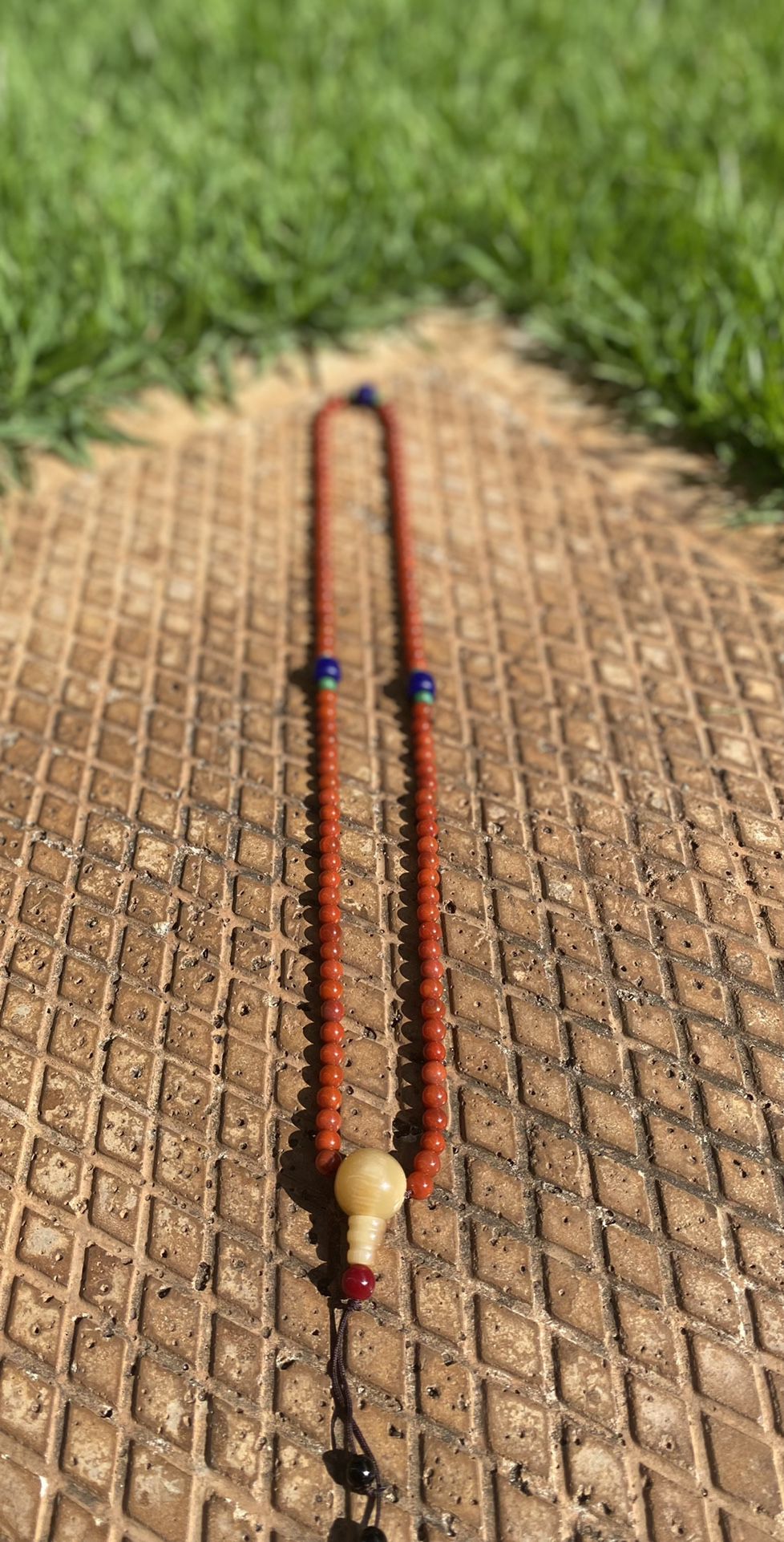 Red Agate Necklace 