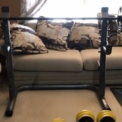 2in 45lb Olympic Barbell Plus Rack
