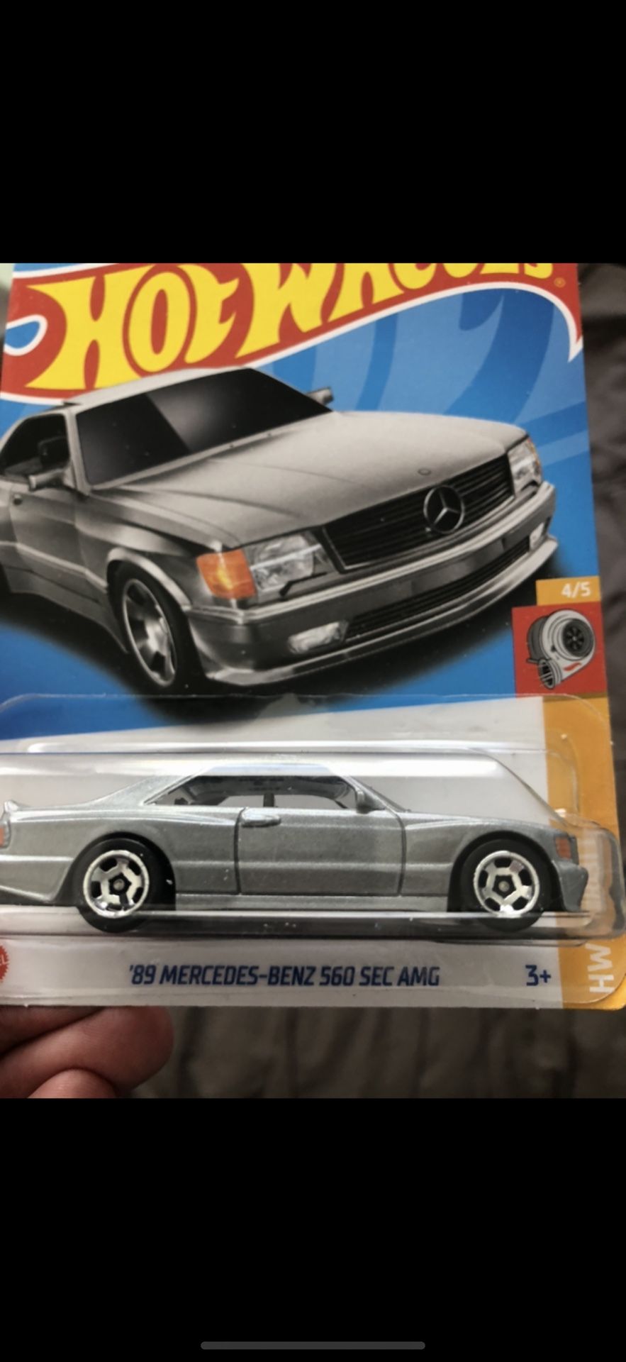 Hot Wheels. 89 Mercedes-Benz 560 SEC AMG