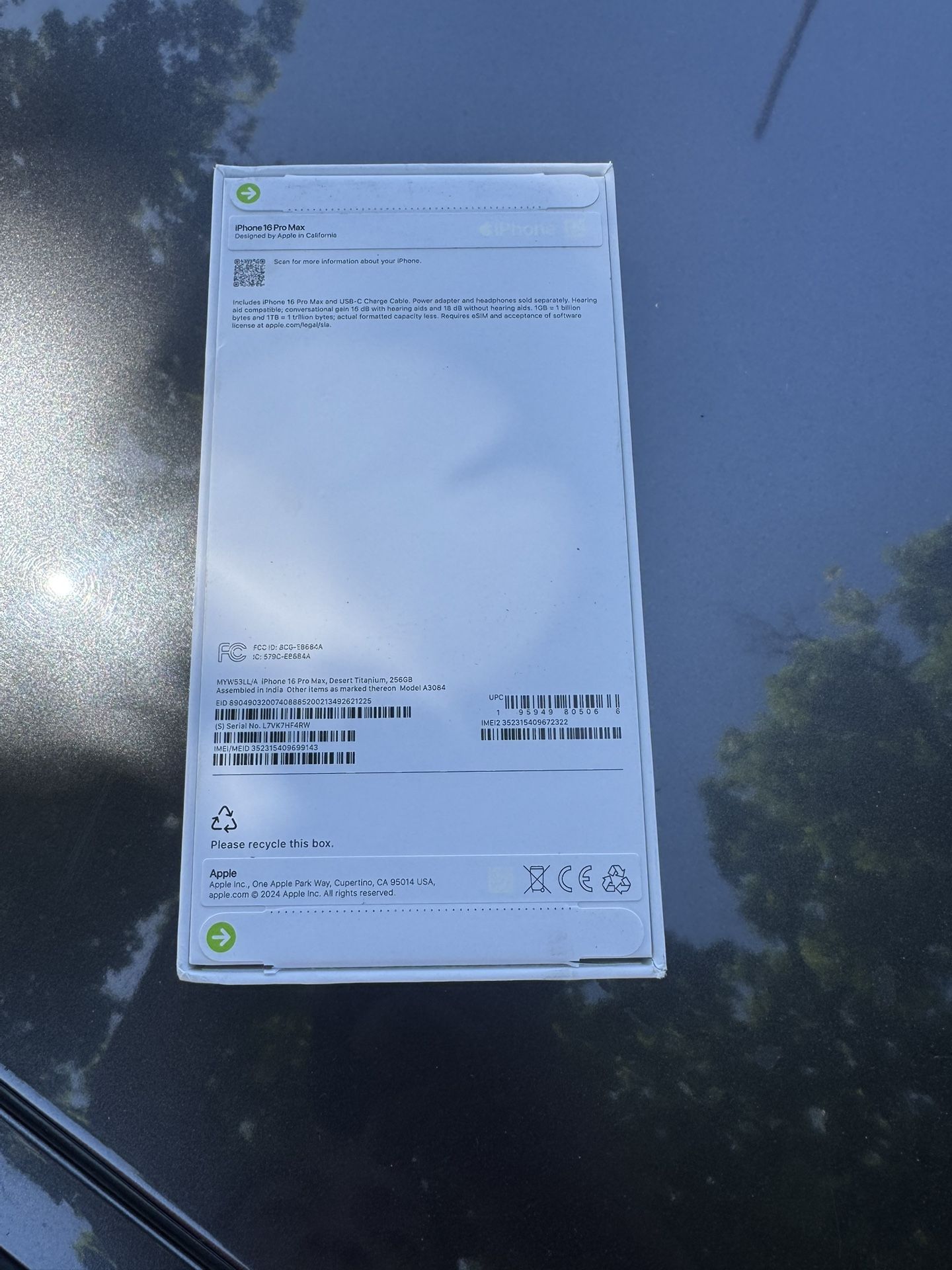 iPhone 16pro Max 256 Gb Desert Titanium