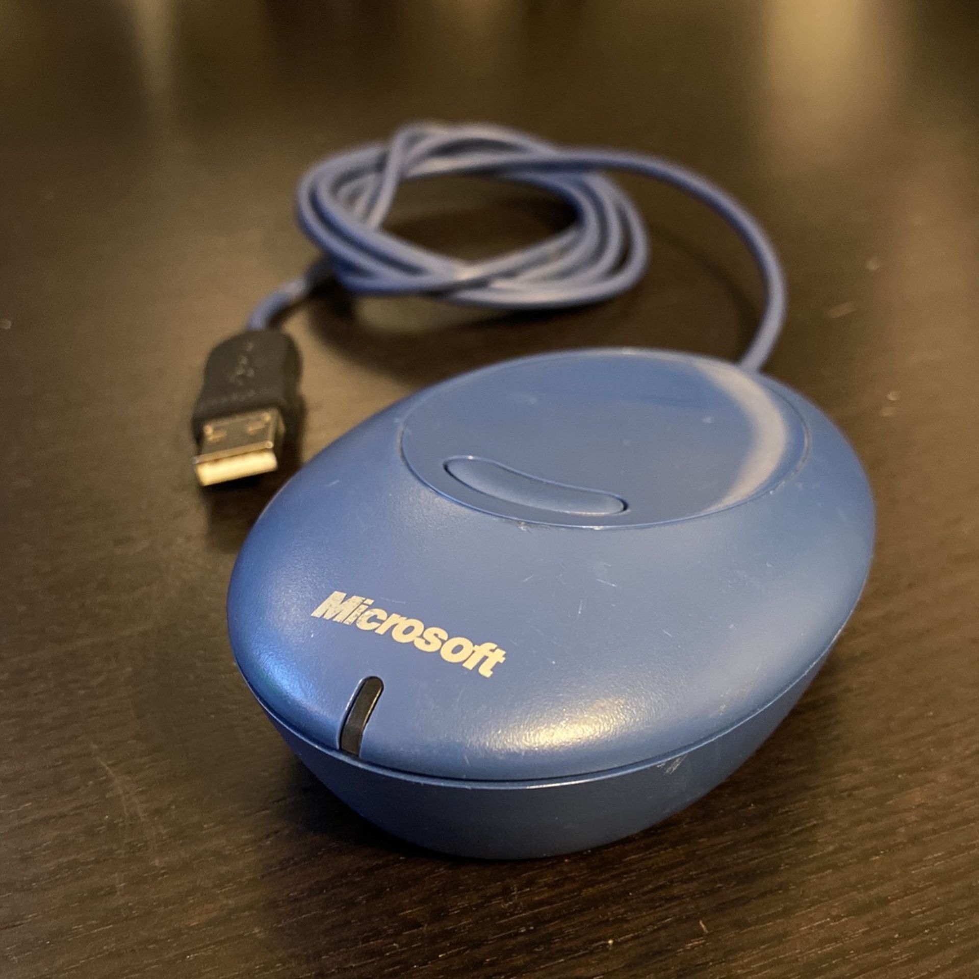Microsoft Wireless Optical Mouse Blue Receiver