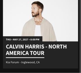 2 nosebleed Calvin Harris tickets
