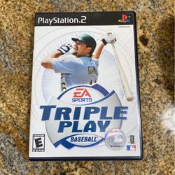 Triple Play Baseball (Sony PlayStation 2/PS2, 2001)