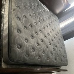 Bed, Mattress, Fridge, Dining Table Set And Sofa and Couch 