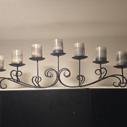 Candles And Holder 