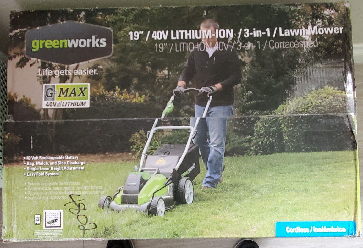 Electric Lawn mower Greenworks Model 25223